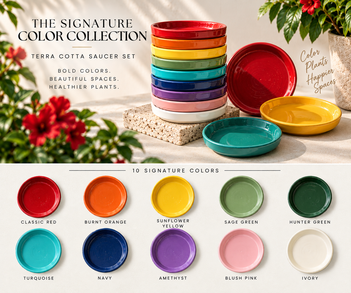 The Signature Color Collection | Saucer Set