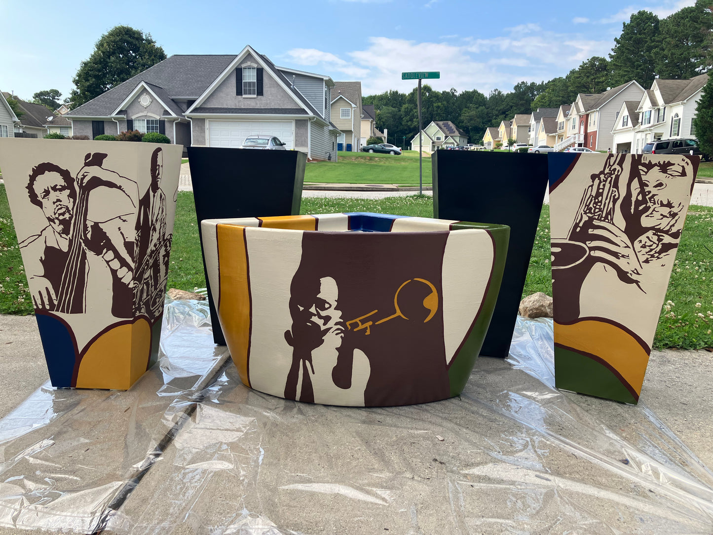 The Jazz Collective | Five-Piece Planter Collection